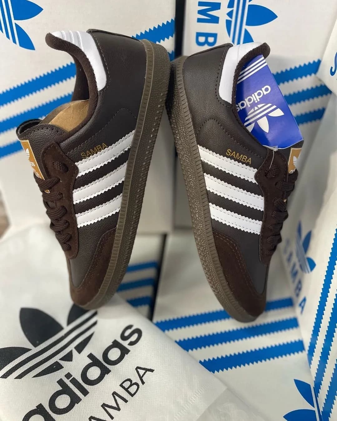 adidas Samba Premium marrom
