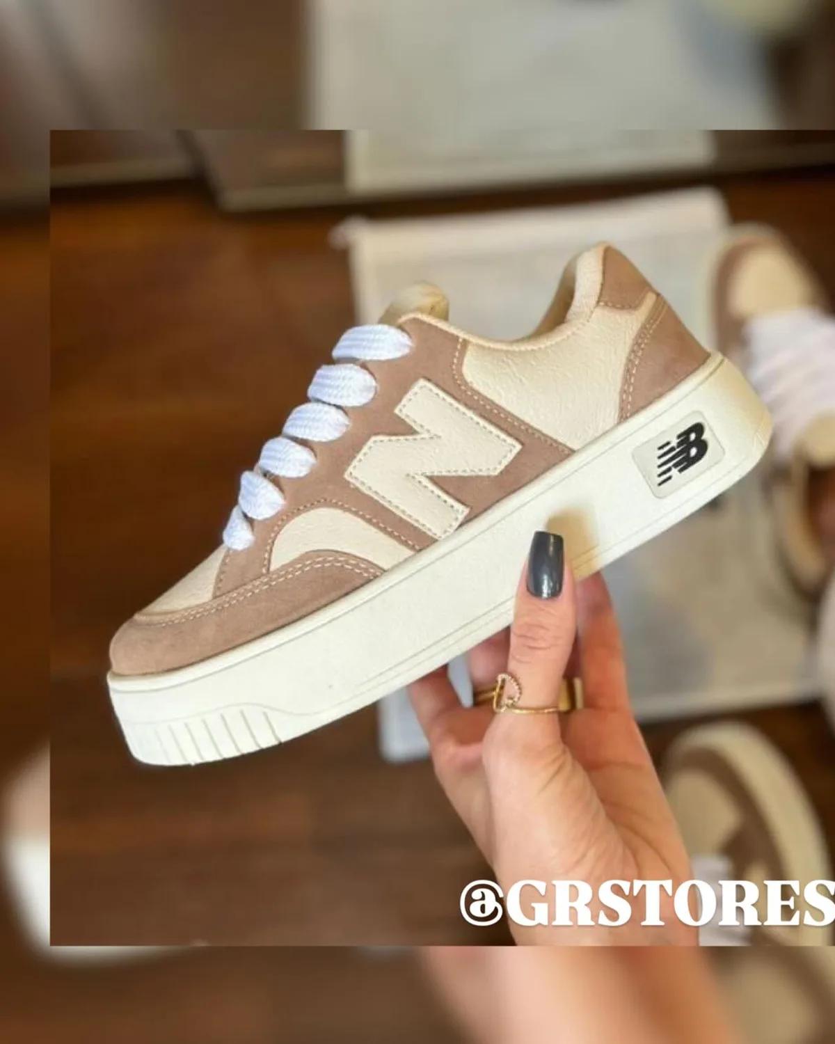 New Balance 480 off white e bege